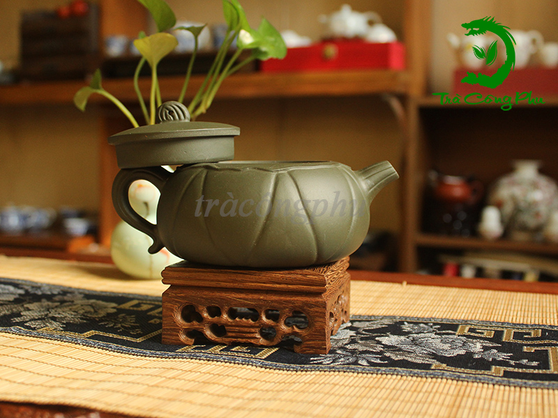 Ấm Tử Sa Sen Ếch ATS1261